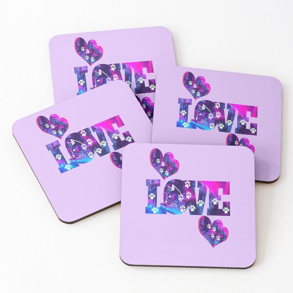 Item preview, Love Vibrant Cat Design, for the Cat Lover,  Fulltime Cat Mom- pampered pets designed and sold by Adri Barnard.