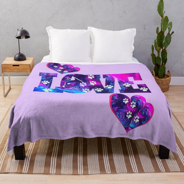 Item preview, Love Vibrant Cat Design, for the Cat Lover,  Fulltime Cat Mom- pampered pets designed and sold by Adri Barnard.