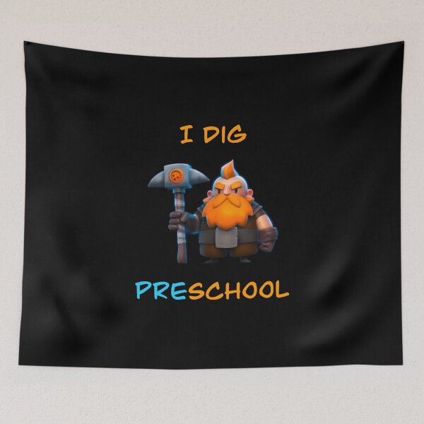 Item preview, I dig Preschool designed and sold by laurasgallery.