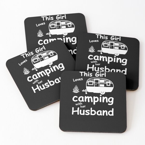 Item preview, This Girl Loves Camping With Her Husband designed and sold by clickmostro.