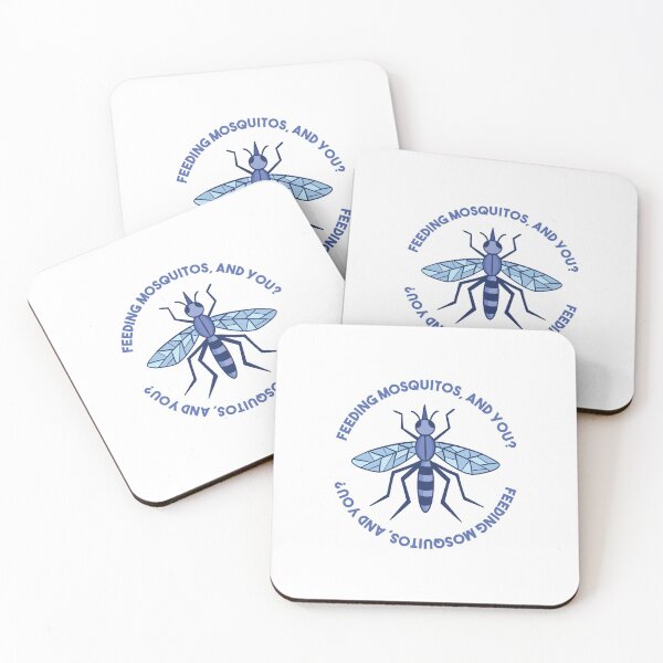 Item preview, Feeding mosquitos, and you? Time for a mosquito net. designed and sold by teez4dayz.