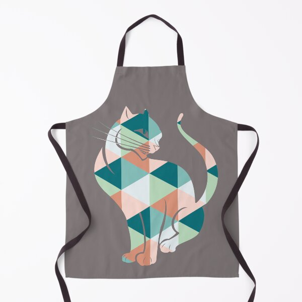Item preview, Hexagon Pastel Geometric Cat designed and sold by DAFIN.