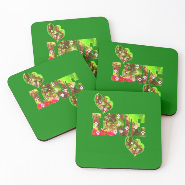 Item preview,  Love Vibrant Cat Design, nr 3,  for the Cat Lover,  Fulltime Cat Mom- pampered pets designed and sold by Adri Barnard.