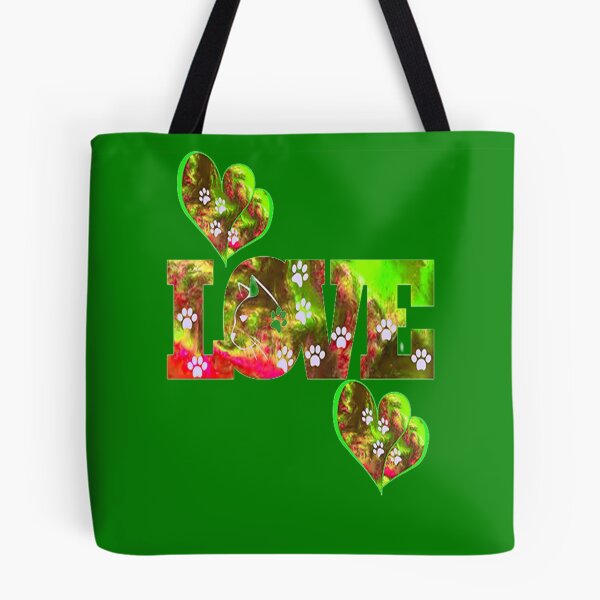 Item preview,  Love Vibrant Cat Design, nr 3,  for the Cat Lover,  Fulltime Cat Mom- pampered pets designed and sold by Adri Barnard.