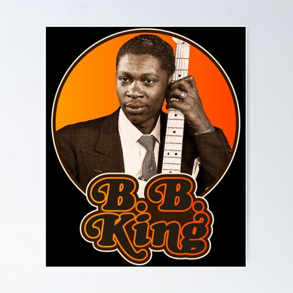 Item preview, Retro BB King Tribute designed and sold by BKingUrrutia.