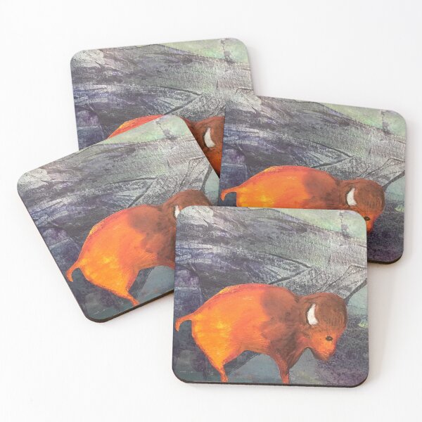 Item preview, Bison at Sunrise designed and sold by DWerle.
