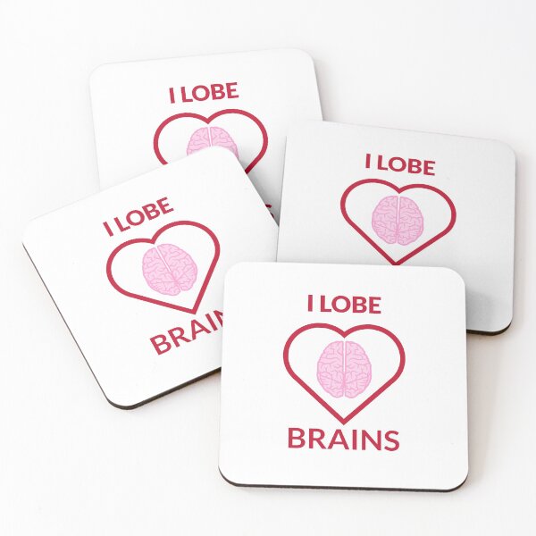 Item preview, I lobe brains designed and sold by Dvzshirts.