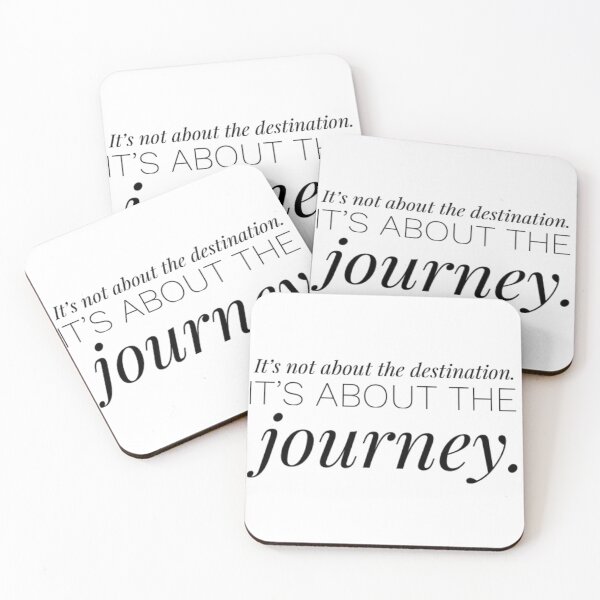 Item preview, It’s not about the destination. It’s about the journey.  designed and sold by Stationeryamore.