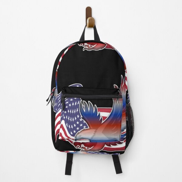 Item preview, Simple American Flag Eagle Pattern designed and sold by Zareen Sayyed.