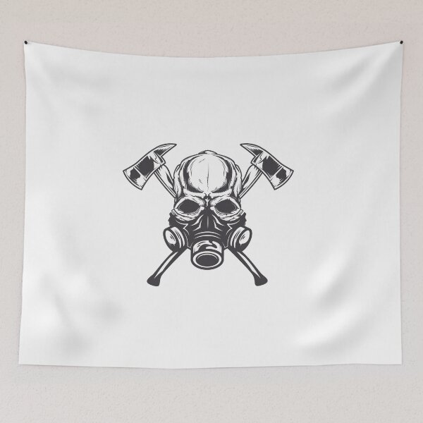 Item preview, Skull Firefighter designed and sold by artorno.