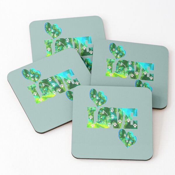 Item preview, Love Vibrant Cat Design, nr 5,  for the Cat Lover,  Fulltime Cat Mom- pampered pets designed and sold by Adri Barnard.