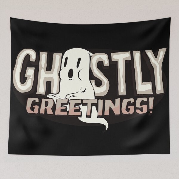 Item preview, Ghostly Greetings designed and sold by alloutshirts.
