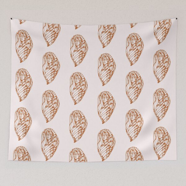 Item preview, Beautiful Tribal Woman Copper Color designed and sold by Wiggly Lines.