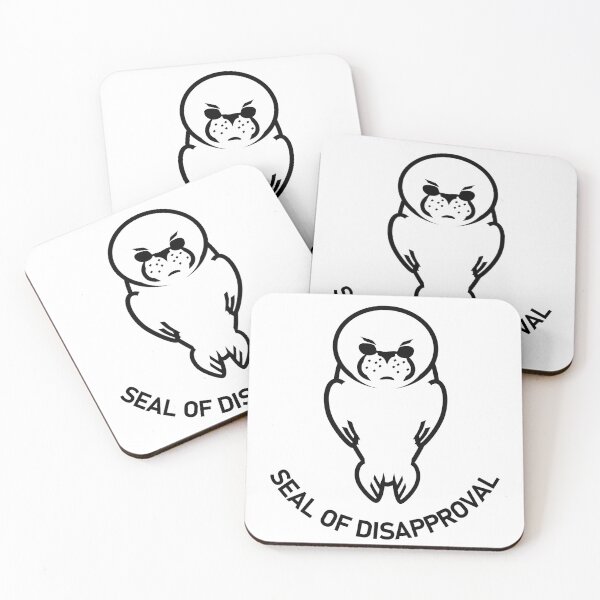 Item preview, seal of disapproval designed and sold by MiraNomegusta.