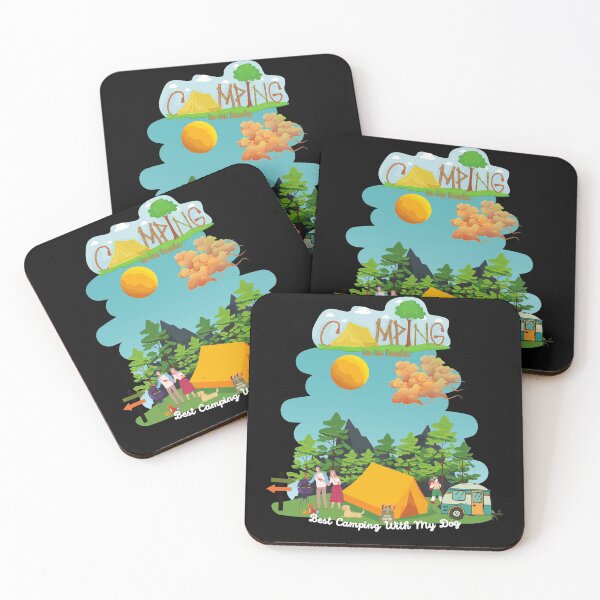 Item preview, Best Camping With My Dog, Camping Is In Tents designed and sold by cutenessing.