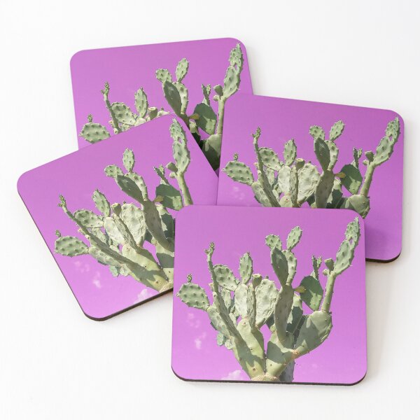 Item preview, Cactus under pink sky designed and sold by Ninaeva.