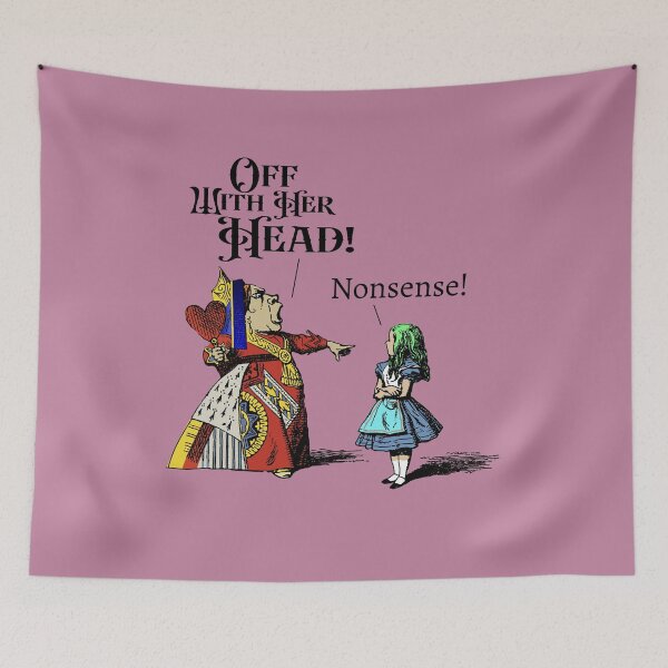 Item preview, Off With Her Head Alice In Wonderland Design designed and sold by DeDesignBerlin.