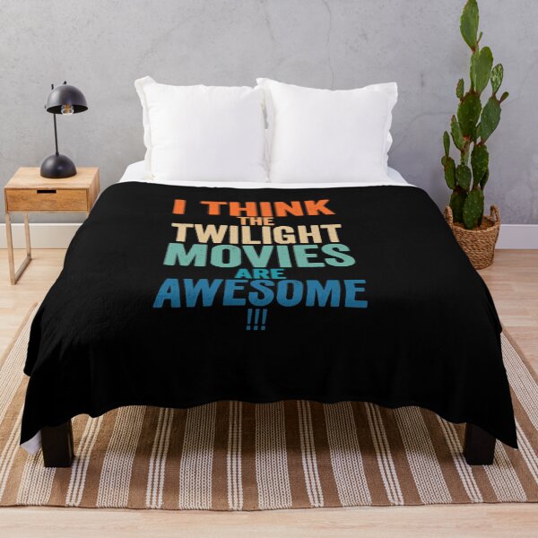 Item preview, I Think The Twilight Movies Are Awesome vintage finish Tee designed and sold by NewDayDesigns.