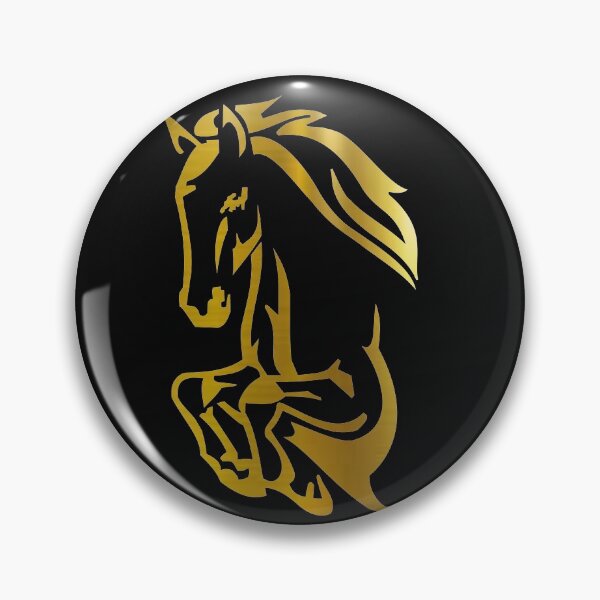 Item preview, Gold horse head  designed and sold by maarifa.