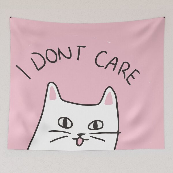 Item preview, I dont care cat designed and sold by Zhanar.
