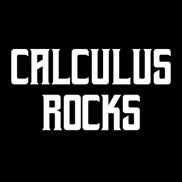 Artwork thumbnail, Calculus Rocks by teesaurus