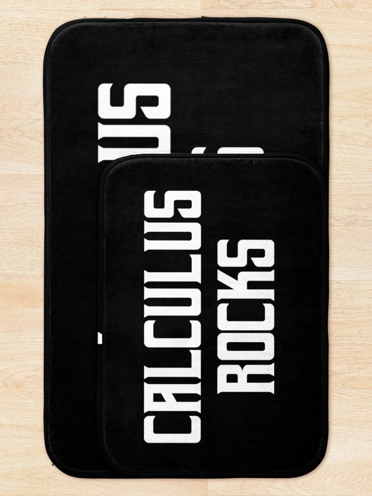 Thumbnail 5 of 6, Bath Mat, Calculus Rocks designed and sold by teesaurus.