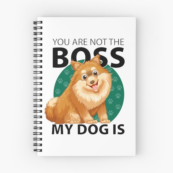 Item preview, My Dog Is Boss Vector  designed and sold by Cre8iveSkill.