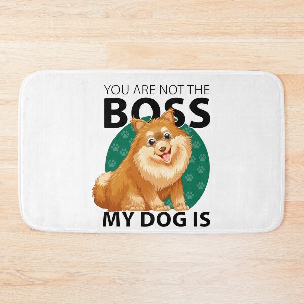 Item preview, My Dog Is Boss Vector  designed and sold by Cre8iveSkill.