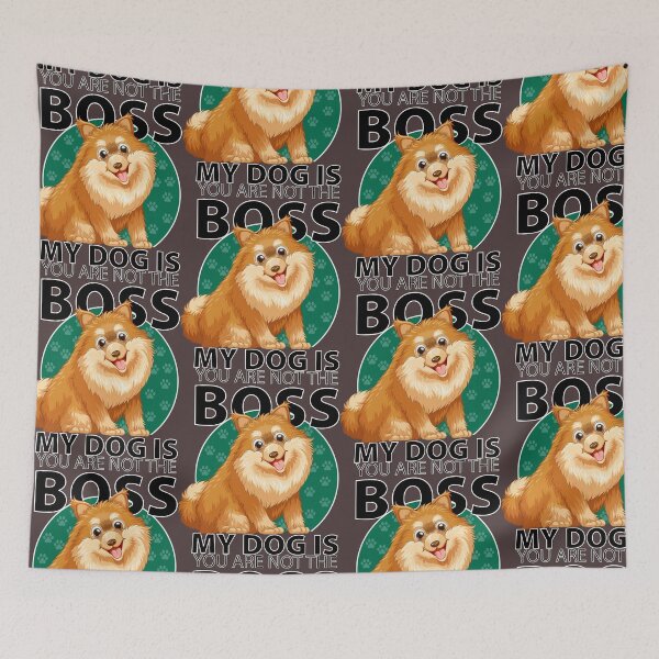 Item preview, My Dog Is Boss Vector  designed and sold by Cre8iveSkill.
