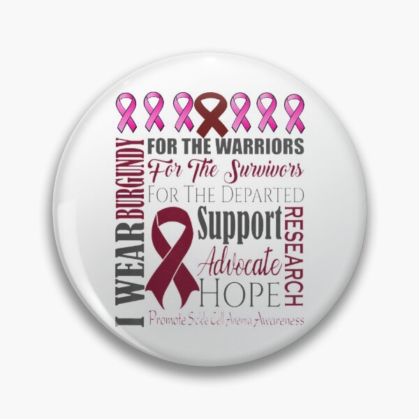 Item preview, Sickle Cell Awareness  Burgundy Ribbon Tee Gift designed and sold by GiselleShop.