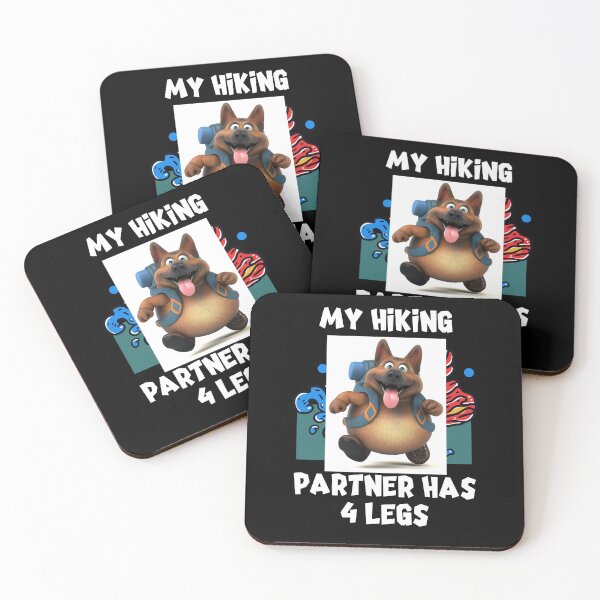 Item preview, my hiking partner has four legs designed and sold by sarina G.