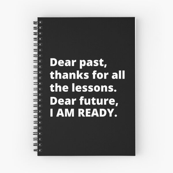 Item preview, Dear Past and Future- Minimalist Motivational Quotes designed and sold by Trisha Banlasan.