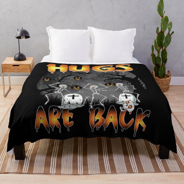 Item preview, Hugs Are Back Funny Halloween designed and sold by Zeevla.