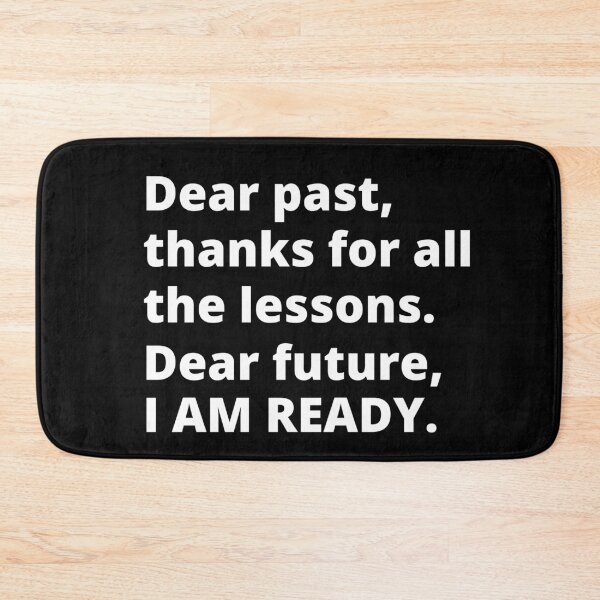 Item preview, Dear Past and Future- Minimalist Motivational Quotes designed and sold by Trisha Banlasan.