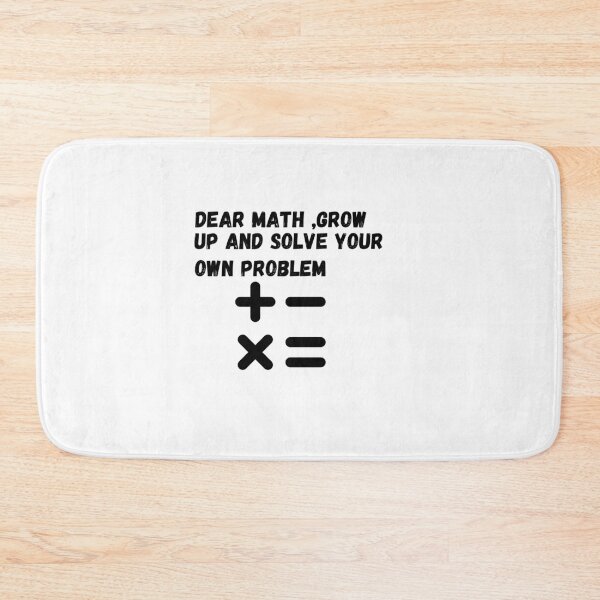 Item preview, math quote designed and sold by Anup786.