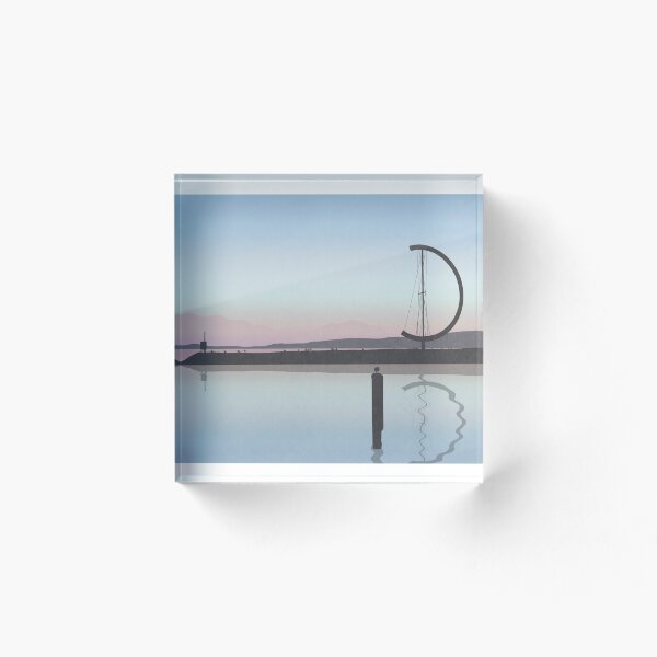 Item preview, Sunset at Ouchy designed and sold by GnMnq.