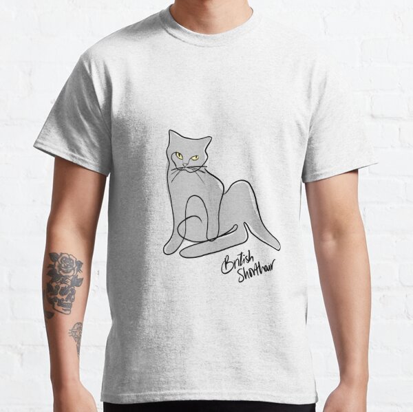 British Shorthair Cat Classic T-Shirt