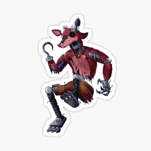 withered foxy Sticker for Sale by riss-su