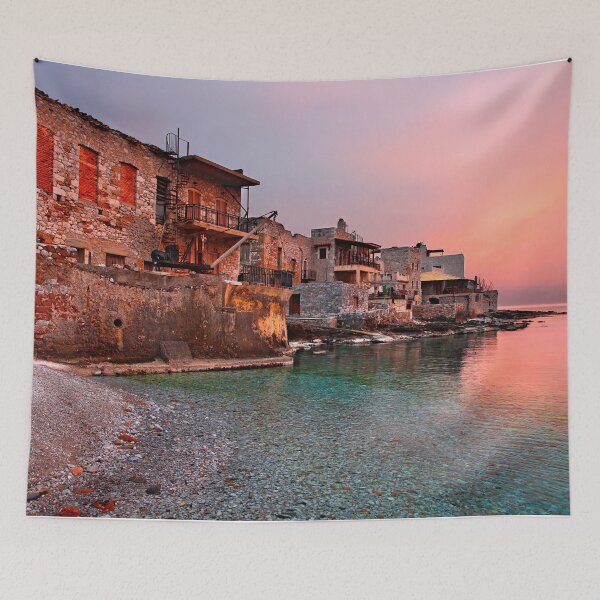 Item preview, A peaceful dusk in Gerolimenas designed and sold by Hercules Milas.