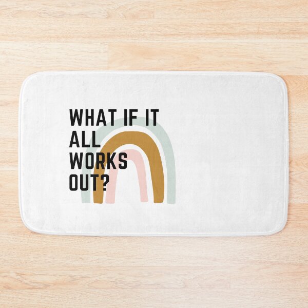 Item preview, What if it all works out? designed and sold by lightandbright.