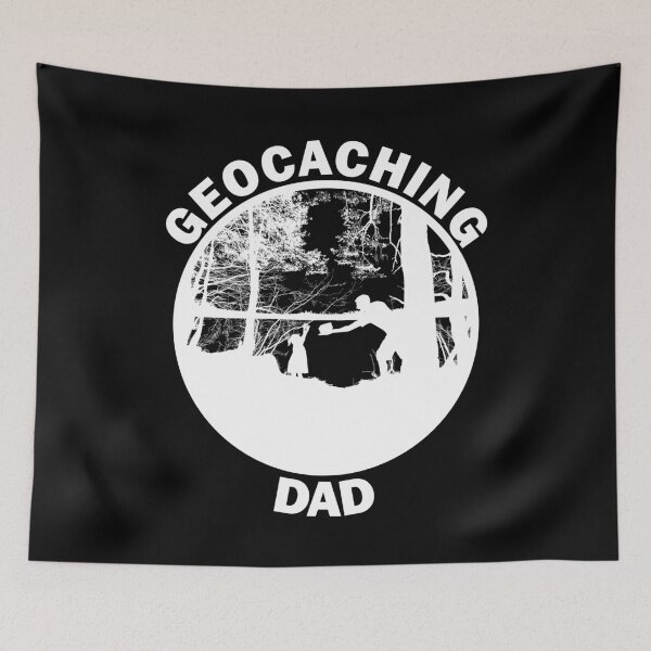 Item preview, Geocaching Dad Illustration | Geocaching designed and sold by GiftWorks.