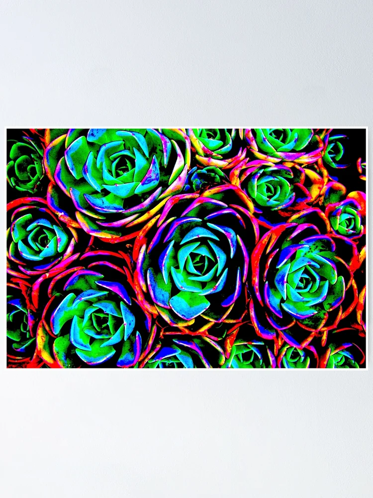 Thumbnail 1 of 3, Poster, Fantasy Roses designed and sold by TheNightBird.