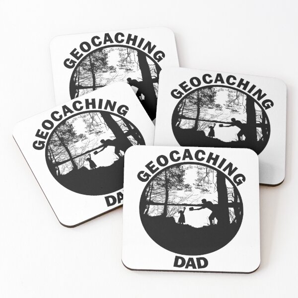 Item preview, Geocaching Dad Illustration | Geocaching designed and sold by GiftWorks.