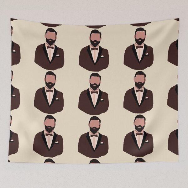 Item preview, Modern Abstract Art (Real People Face Illustration)  designed and sold by Wahbastore.