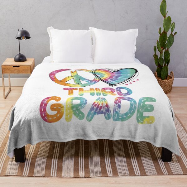 Item preview, Peace Love Third Grade Funny Tie Dye Hello Third Grade  designed and sold by GodivaShop.