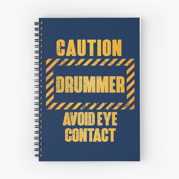Item preview, Caution: Drummer.  Avoid Eye Contact designed and sold by HappySchnapper.