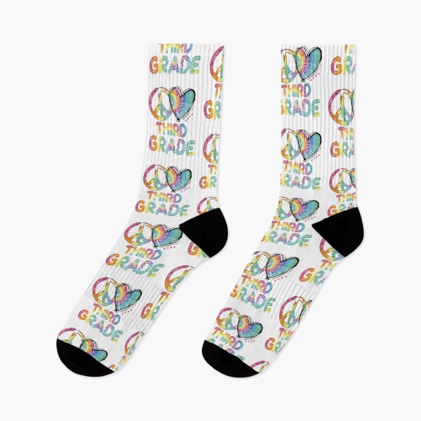 Item preview, Peace Love Third Grade Funny Tie Dye Hello Third Grade  designed and sold by GodivaShop.