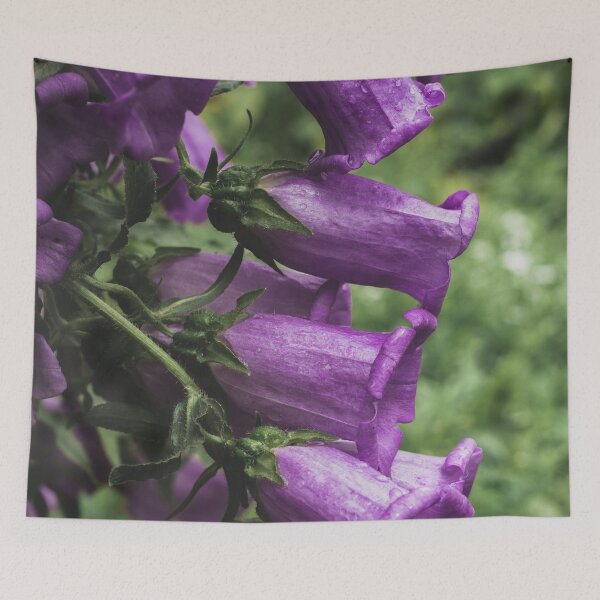 Item preview, Purple Canterbury Bells Flower designed and sold by PaulinaChmiel.