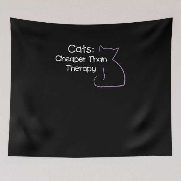 Item preview, Cats Cheaper Than Therapy  designed and sold by clickmostro.