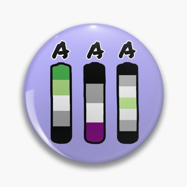 Item preview, AAA aromantic asexual agender batteries designed and sold by D0NN13D1N0.